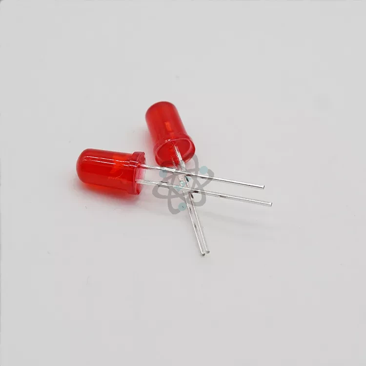 LED 5V-5mm - دايود ضوئي احمر 5ملي