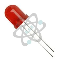 LED 5V-10mm - دايود ضوئي احمر كبير 10ملي
