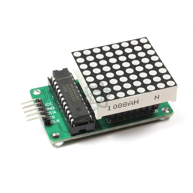 MAX7219 Matrix - ماتركس مع الدائره