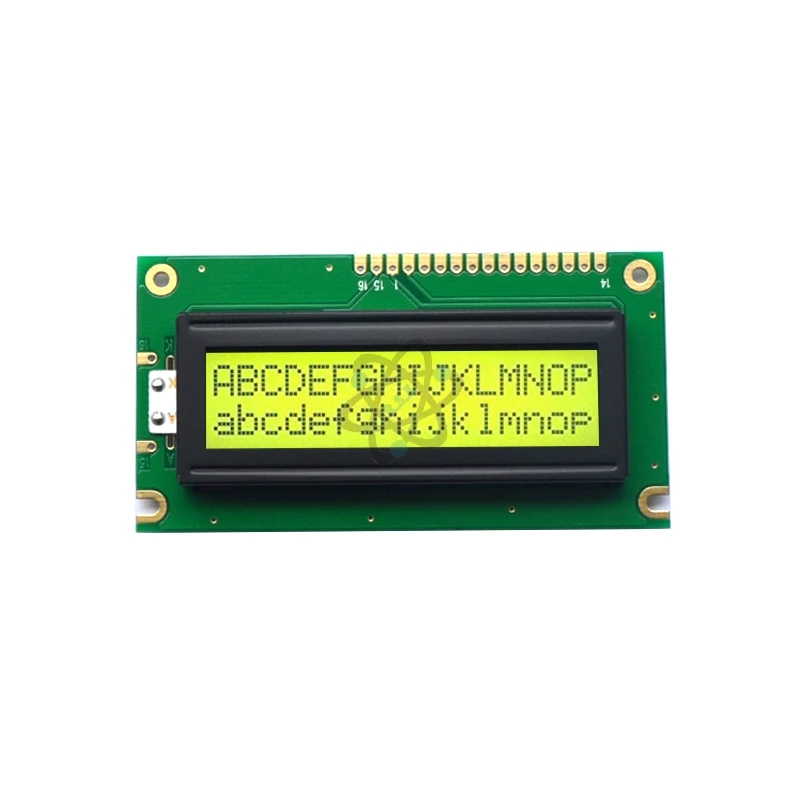 LCD 2x16 - شاشه عرض اخضر