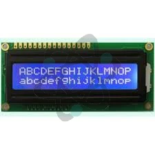 LCD 2x16 - شاشه عرض ازرق