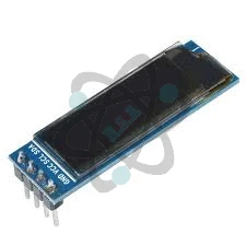 LCD OLED 0.91" - شاشه عرض ابيض
