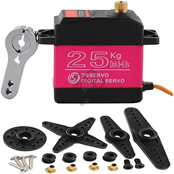 Servo DS3225 25KG 270 سيرفو ضد الماء 25كيلو وكاله 