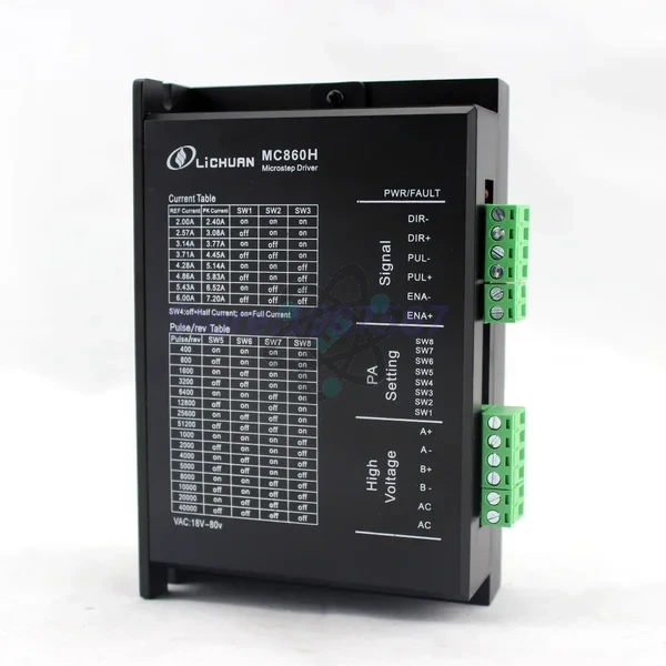 Driver NEMA34 18-80V-7.2A MC860H - درايفر موتور