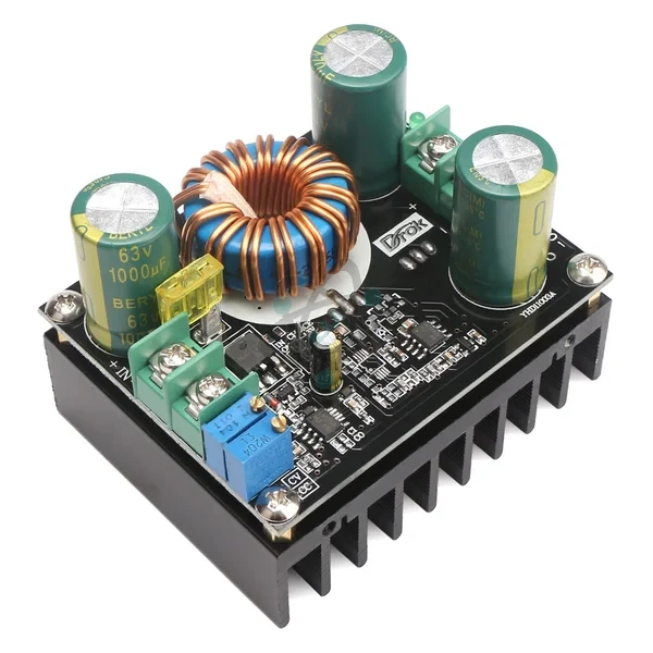 12V-80VDC 10A - رافع جهد متغير(كنفرتر)