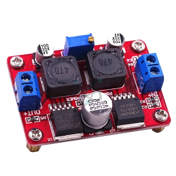 LM2577S LM2596S DC - خافض ورافع جهد متغير توماتيك(كنفرتر)