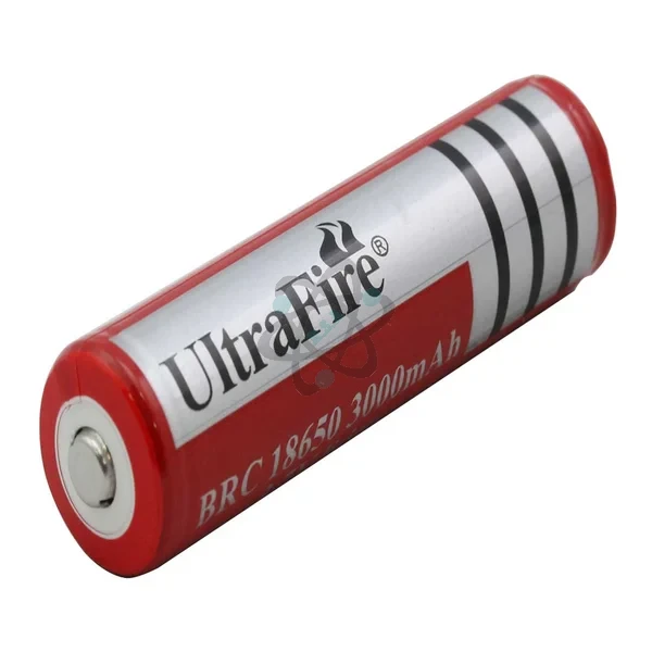 Battery 3000mAh 3.7V بطاريه لاثيوم احمر الاصلي