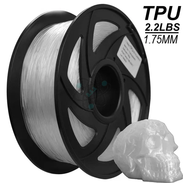 TPU 1.75mm فلمنت شفاف وكاله 1 كيلو
