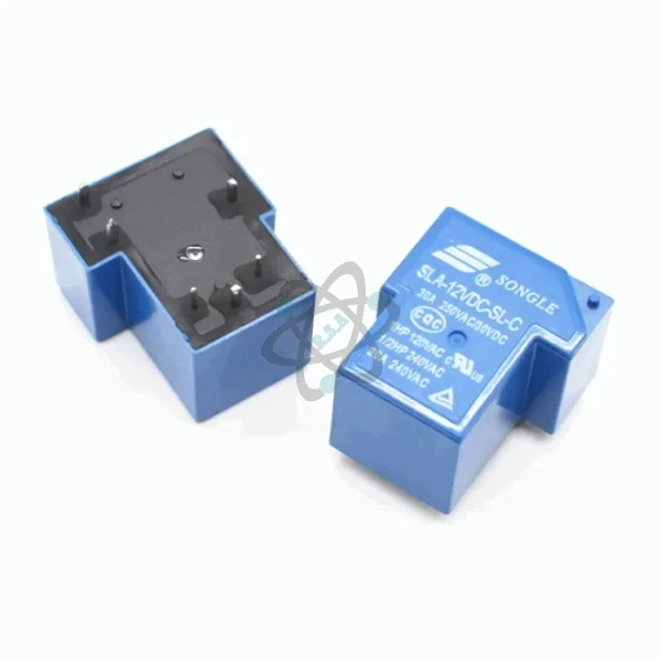 Relay 12V-5PIN-30A - ريلي مستطيل