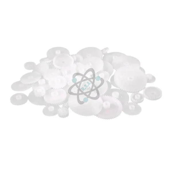 Ket Plastic Gear - طقم تروس 13حبه
