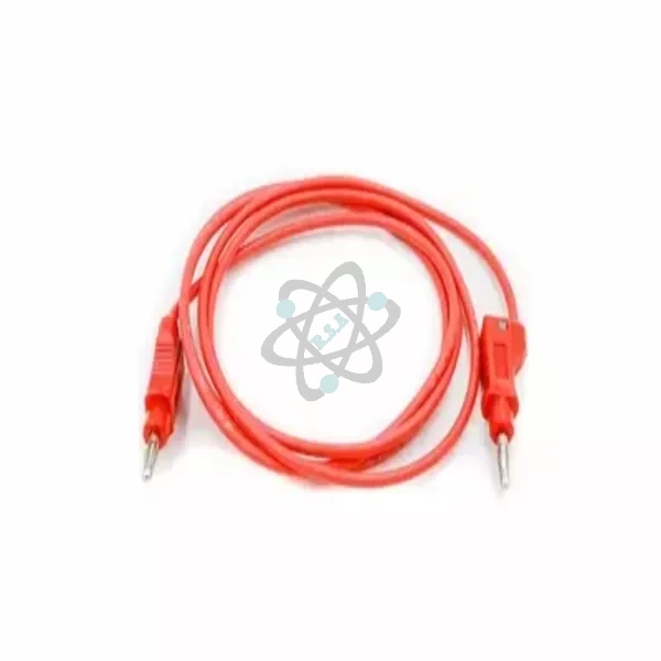 Red-4mm توصيلات معملية الأصلي احمر 1متر