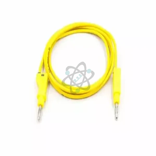 Yellow-4mm توصيلات معملية الأصلي اصفر 1متر