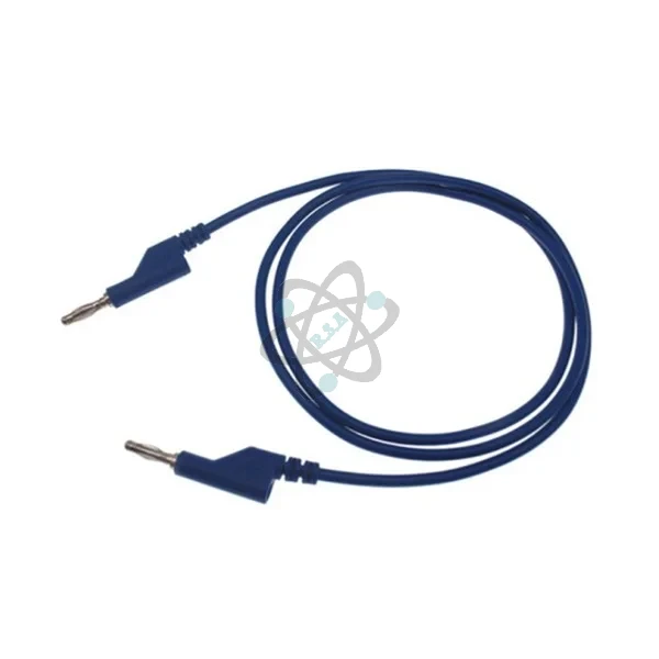 Cable M-M 2mm توصيلات معمليه الاصلي ازرق