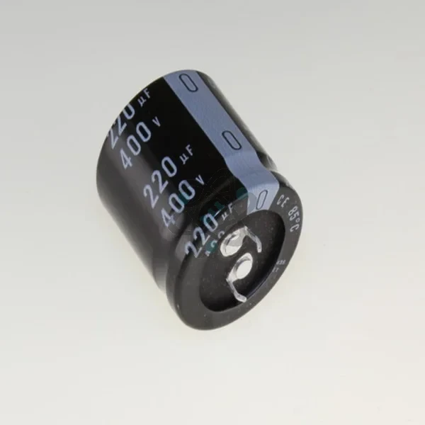 400V-220uF مكثفات قطبيه الاصلي