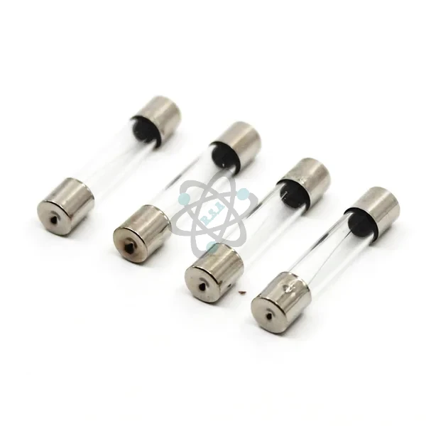 Glass Fuse S 8A فيوز زجاجي صغير