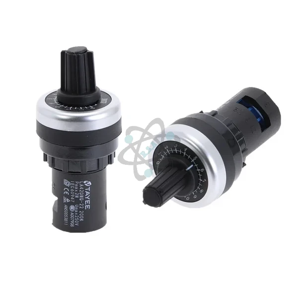 LA42DWQ-22 10K مقاومه متغيره مع مفتاح وكاله