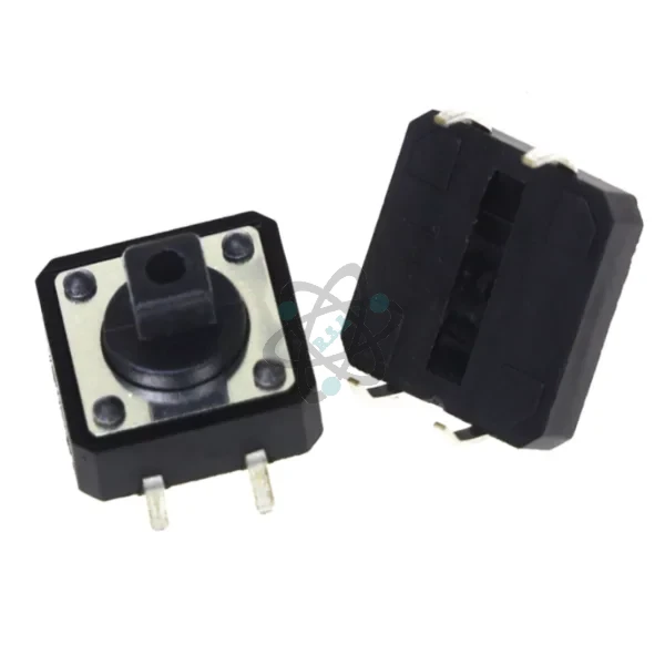 Push Button 12x8mm مفتاح بوش بتون كبير راس مربع