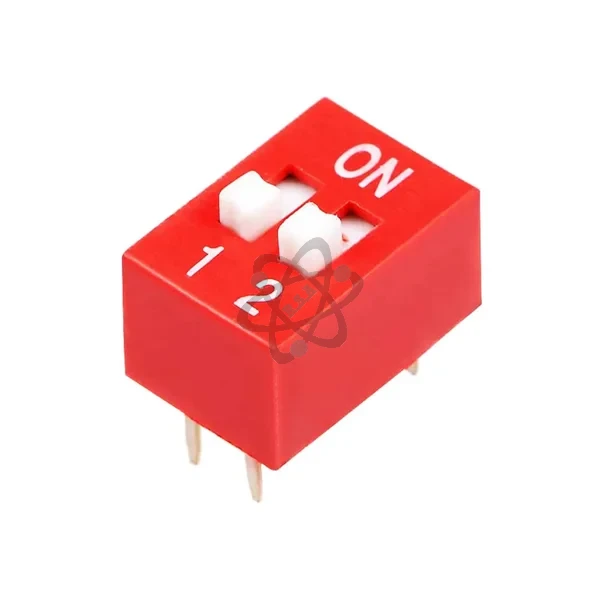 Switch DIP  2-Switchs مفتاح (PCB) ابو 2 مفاتيح