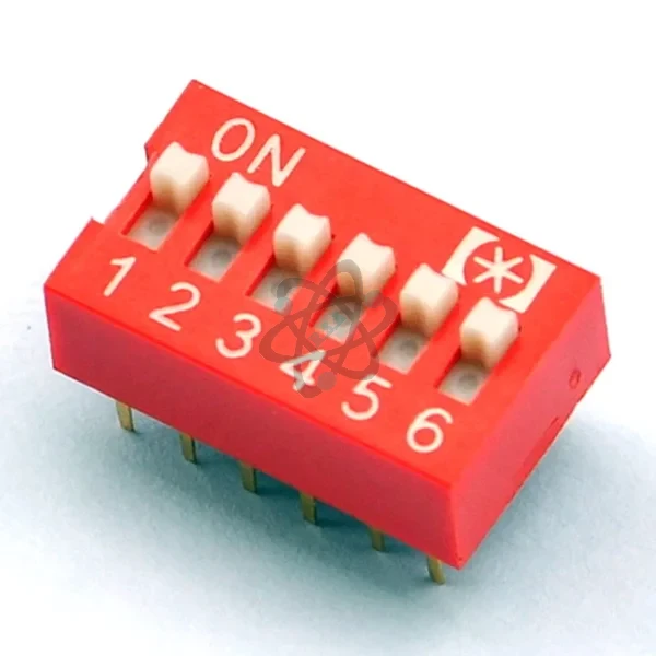 Switch DIP  6-Switchs مفتاح (PCB) ابو6 مفاتيح