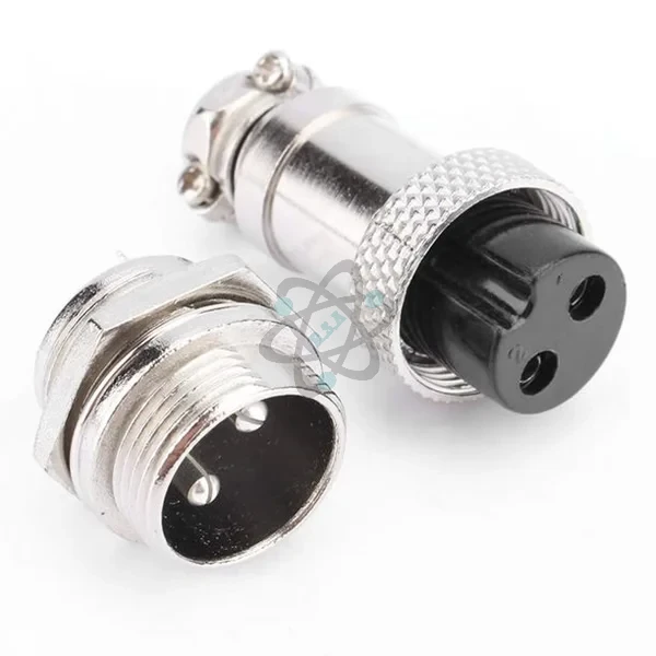 Conector F-M 2PIN كونكتر حديد