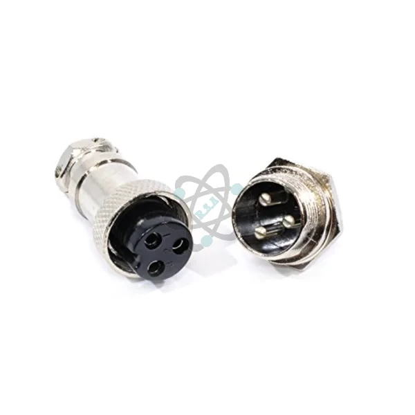 Conector F-M 3PIN كونكتر حديد