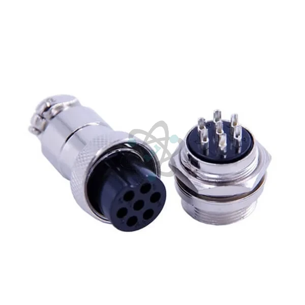 Conector F-M 7PIN كونكتر حديد