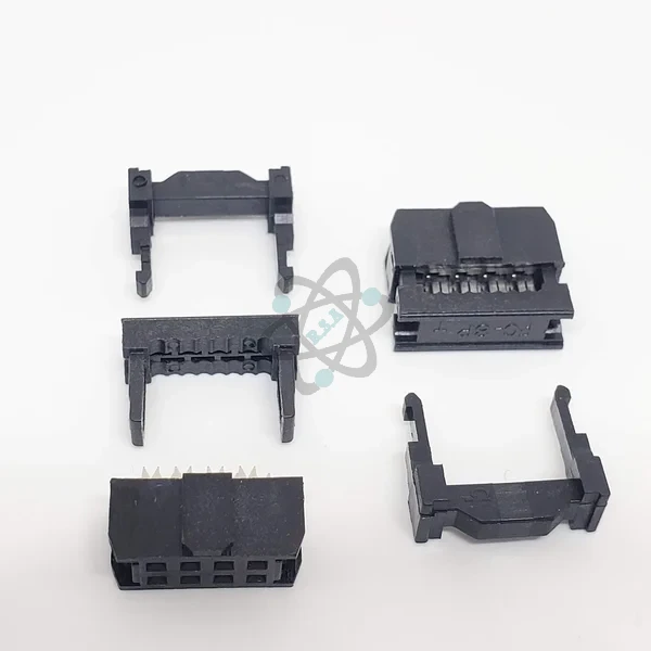 IDC Socket 8Pin كنكتر سريل بيانات اسود انثئ