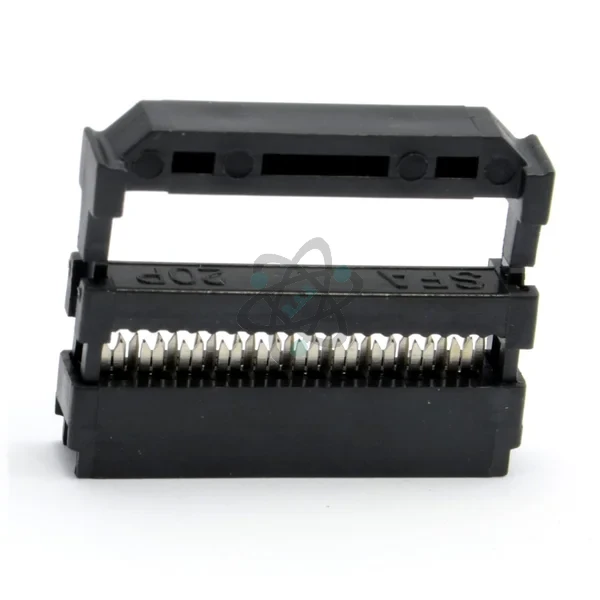 IDC Socket 20Pin كنكتر سريل بيانات اسود انثئ