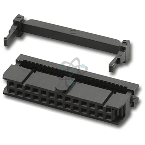 IDC Socket 26Pin كنكتر سريل بيانات اسود انثئ