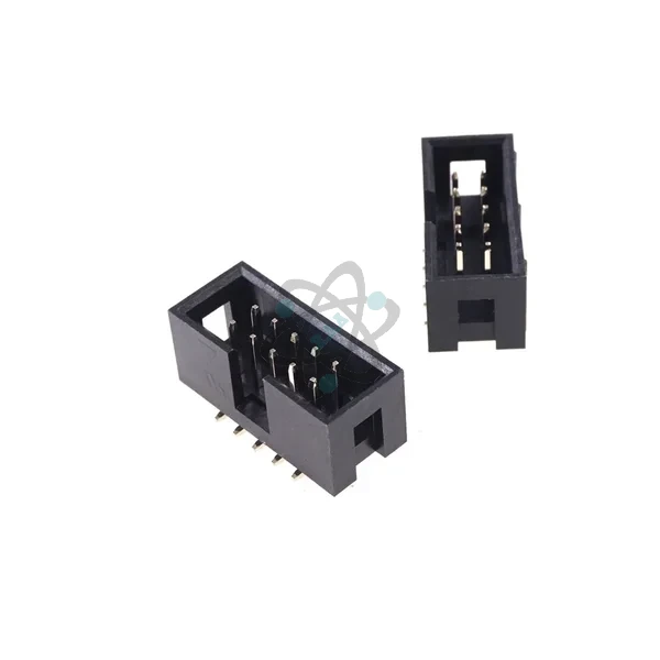 Socket PCB 10pin كنكتر سريل بيانات اسود ذكر