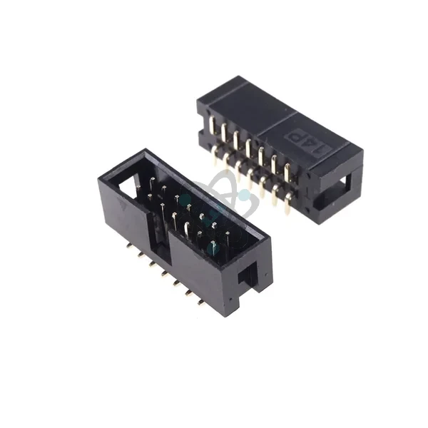 Socket PCB 14pin كنكتر سريل بيانات اسود ذكر