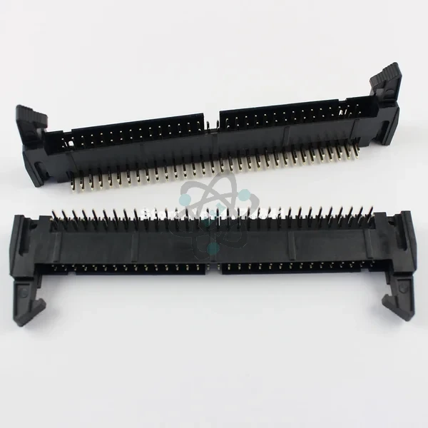 Socket PCB 64Pin كنكتر سريل بيانات اسود مع القفل