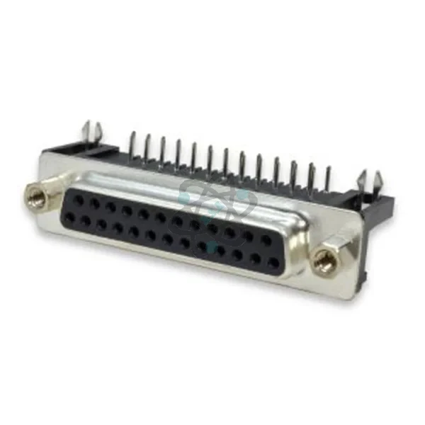 PC Connector 25Pin كنكتر سريل طابعه انثئ اسود