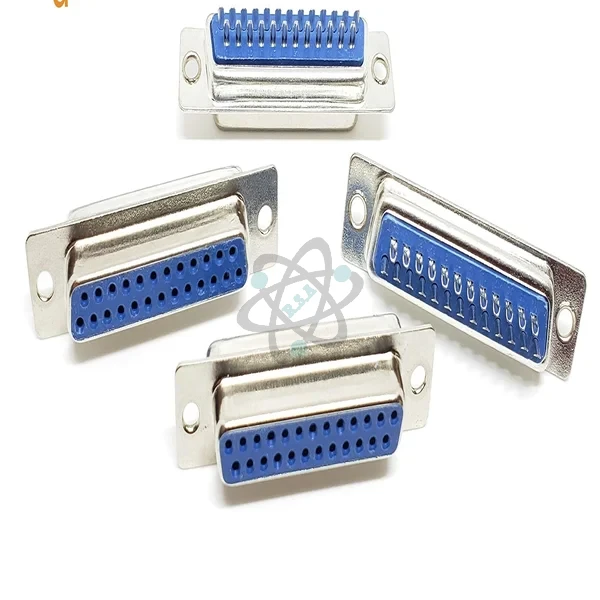 Connector 25Pin كنكتر سريل طابعه انثئ تلحيم