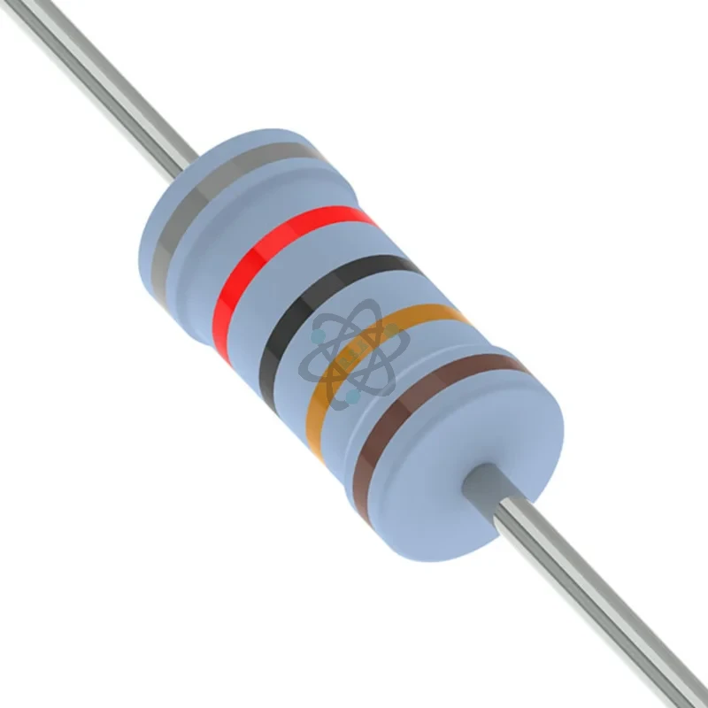 Res 820K ohm - 1/2W - مقاومه ملون