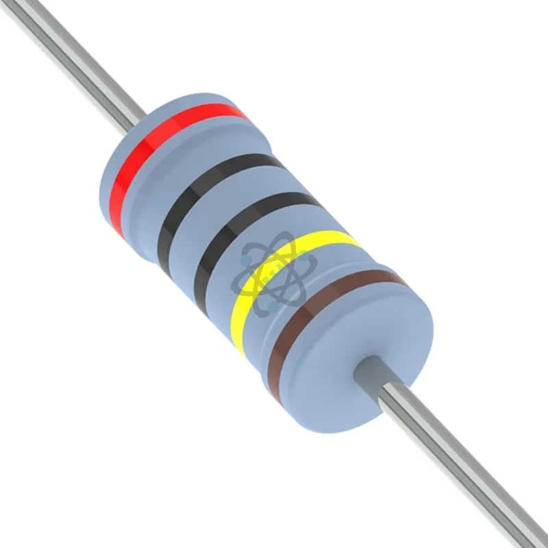 Res 2M ohm - 1/2W - مقاومه ملون