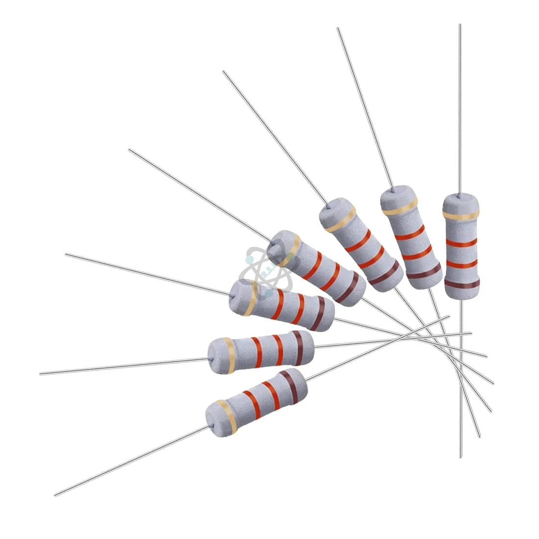 Res 1.2K ohm - 1W - مقاومه ملون