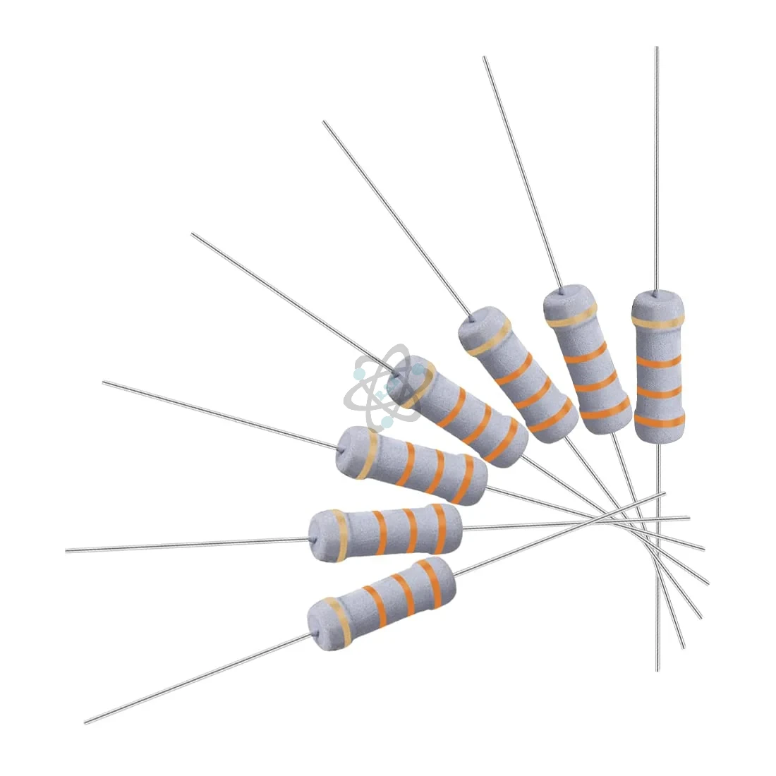 Res 33K ohm - 1W - مقاومه ملون