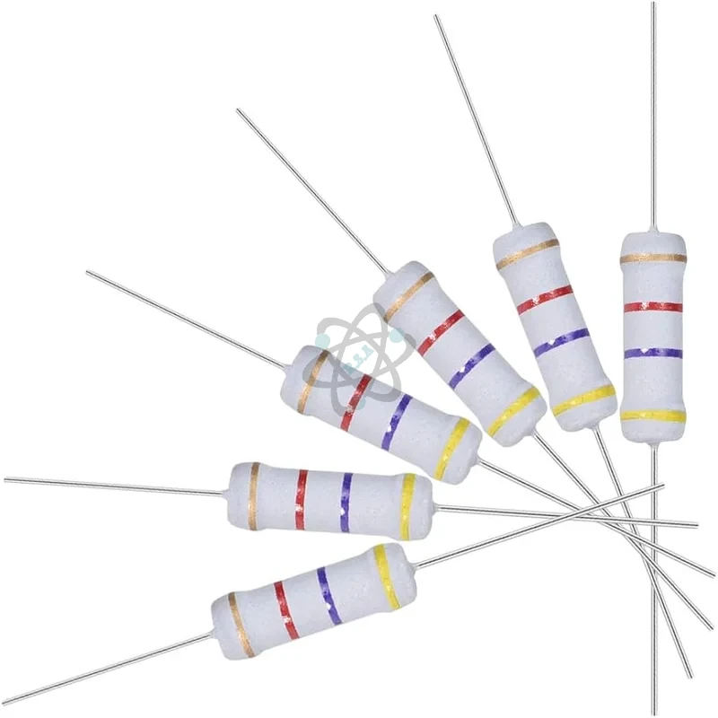 Res 4.7K ohm - 2W - مقاومه ملون
