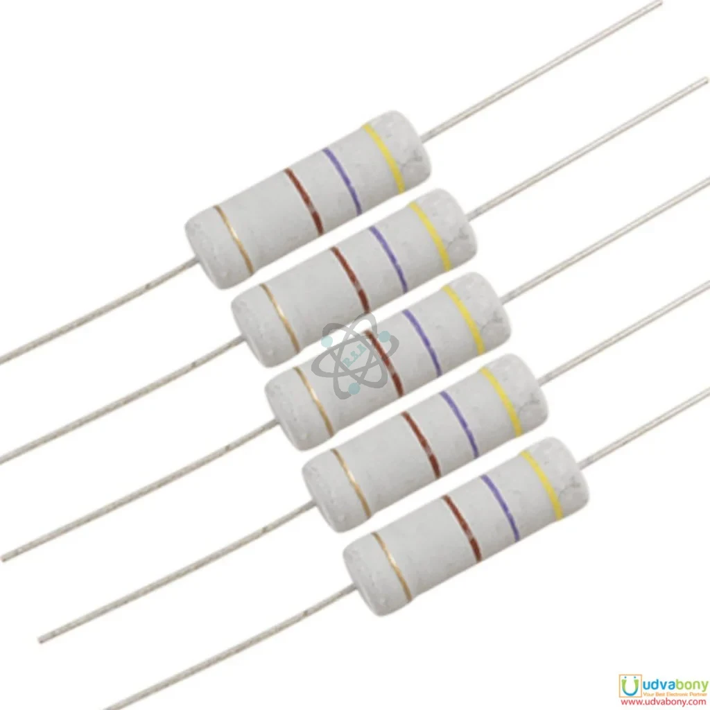 Res 470 ohm - 2W - مقاومه ملون