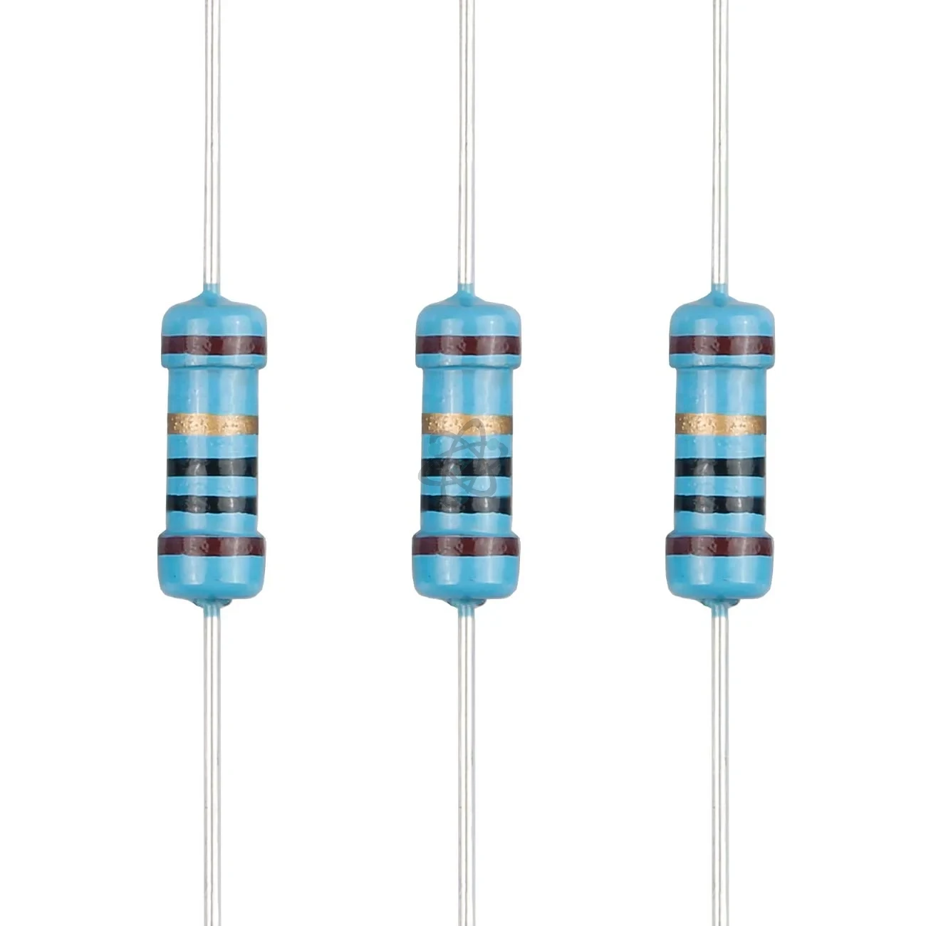 Res 1% 1/4W 10 ohm مقاومه 5 الوان ربع وات