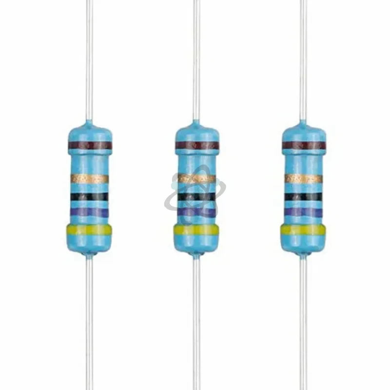 Res 1% 1/4W 47 ohm مقاومه 5 الوان ربع وات