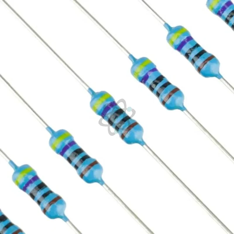 Res 1% 1/4W 470 ohm مقاومه 5 الوان ربع وات